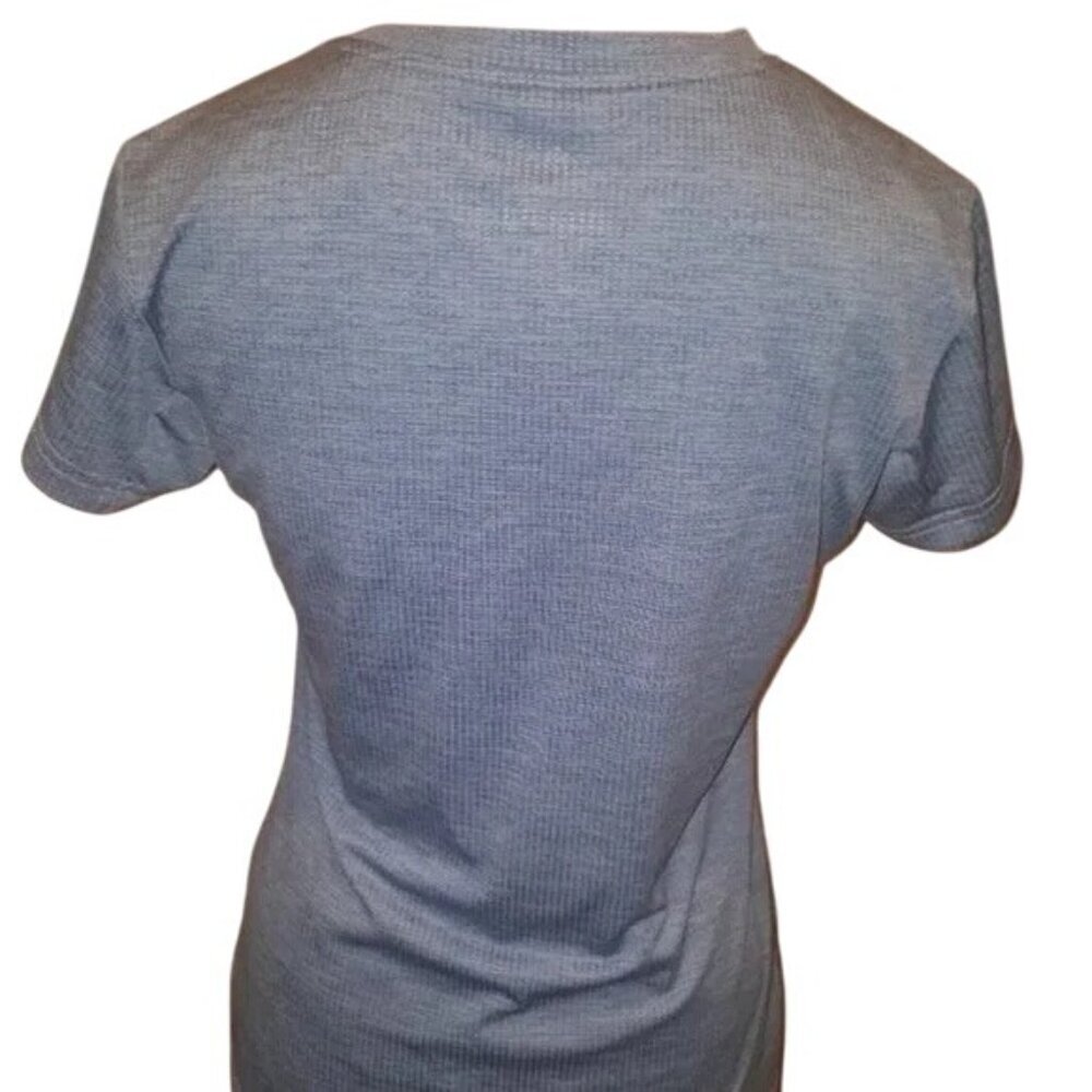 Adidas Terex Climalite Blue Crewneck T-shirt - Picture 3 of 5
